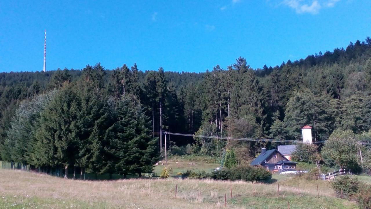 Ferienhaeuschen Blessberg Villa Schalkau Dış mekan fotoğraf