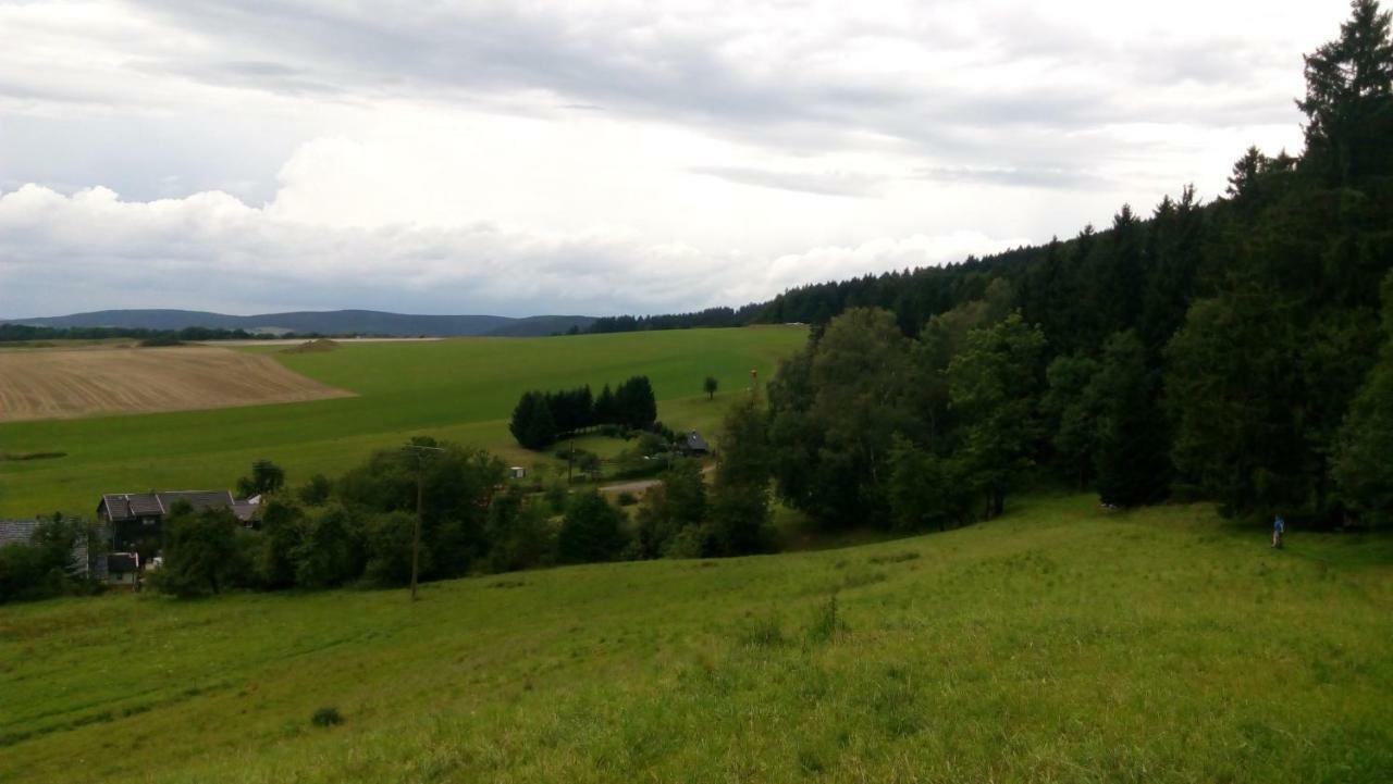 Ferienhaeuschen Blessberg Villa Schalkau Dış mekan fotoğraf